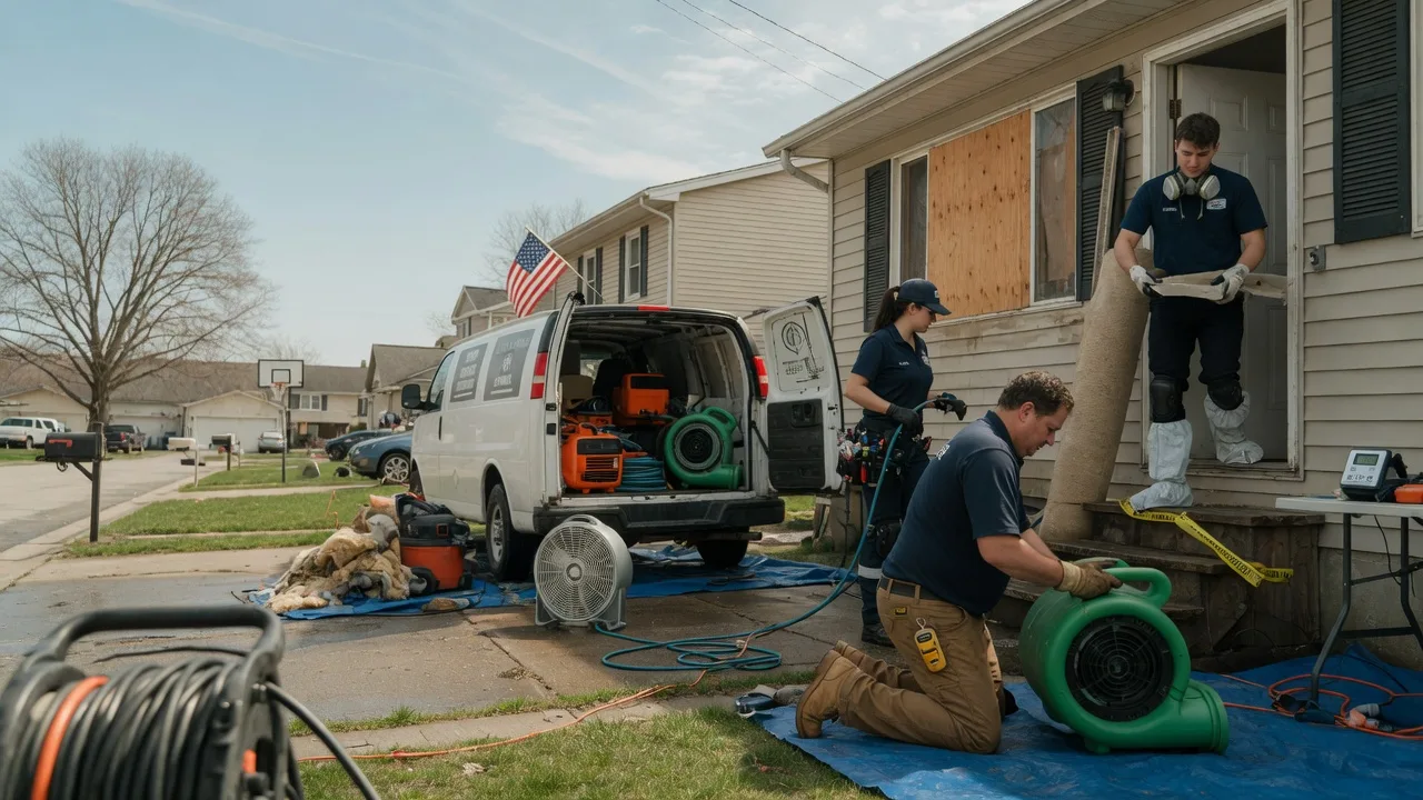 Water Damage Restoration in Pisgah Forest, NC near me